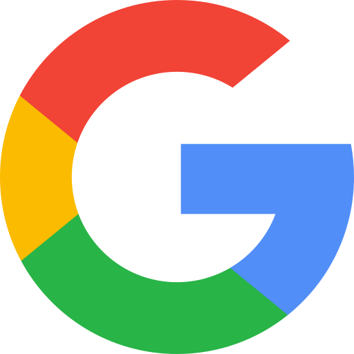 Google logo representing online services and information access for Charter Sports ski rental locations in Avon, Colorado.