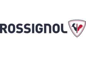 Rossignol logo featuring a stylized rooster and the brand name, representing ski and snowboard equipment available at Charter Sports rental locations in Colorado.